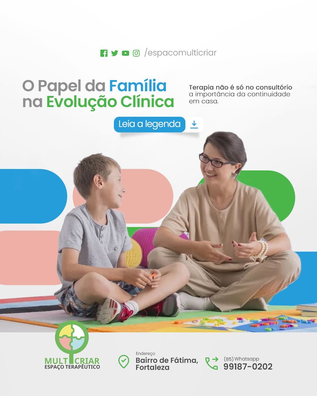 O papel da família na evolução clínica